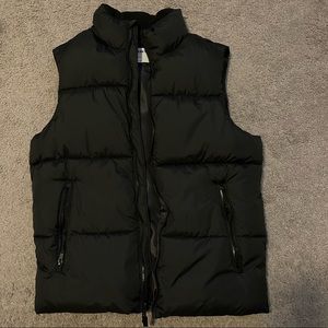 Black Puffer Vest